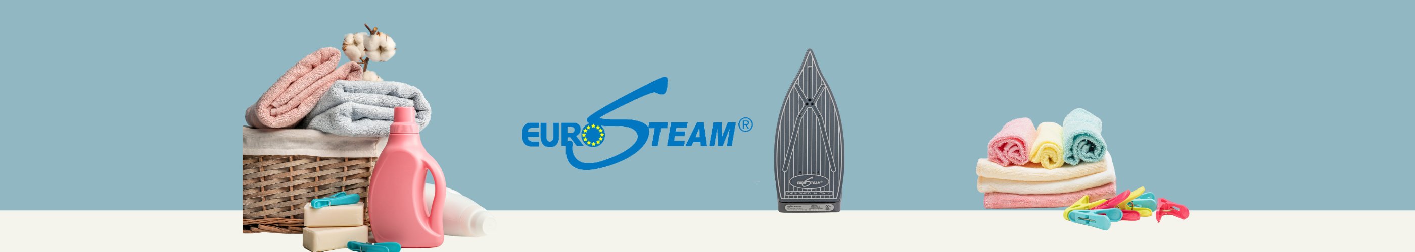Eurosteam Garment Care Products Banner