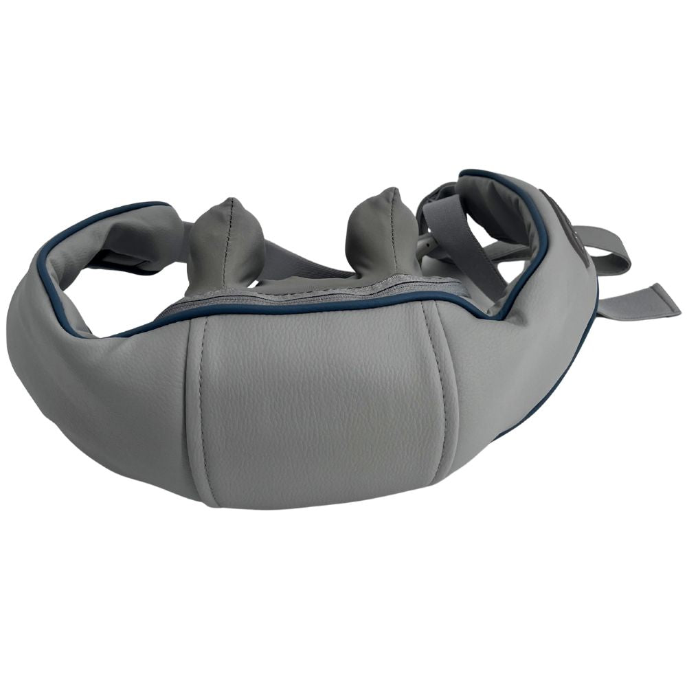 BACKplus® Mini Massager on white background, showcasing compact size