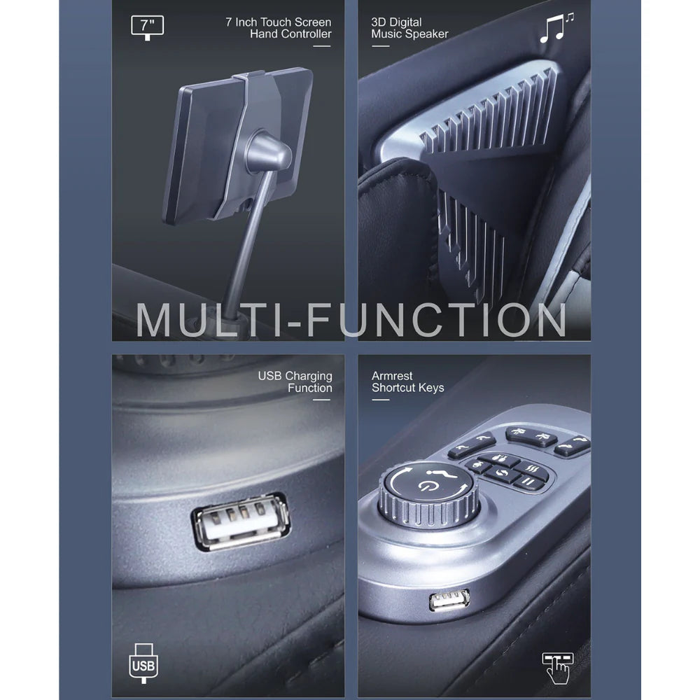 Backplus 7000 Massage Chair functions