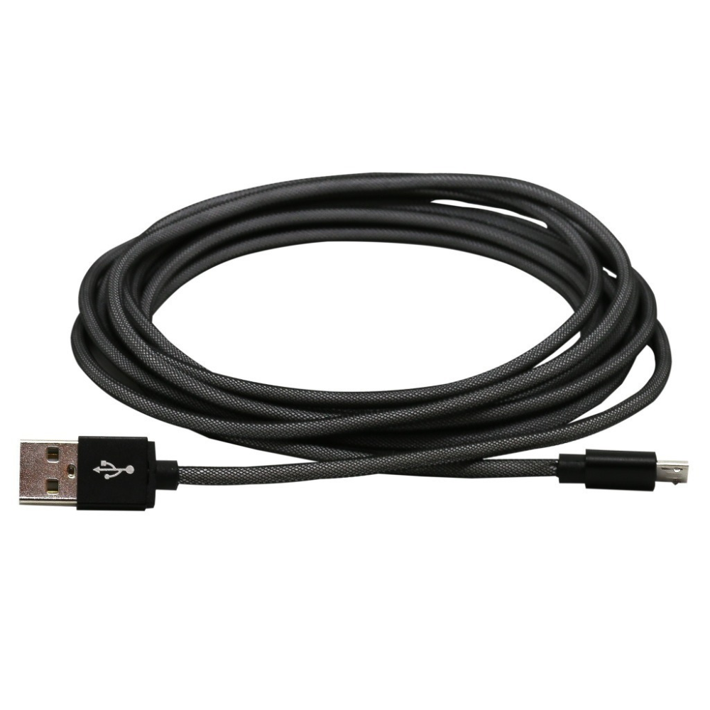 Android 9ft Phone Charging Cord in Black