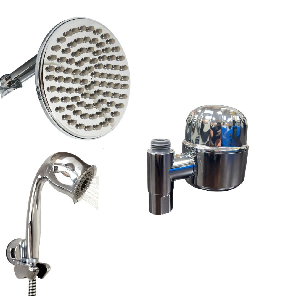 ShowerMe Shower Head And Filter Set - Chrome