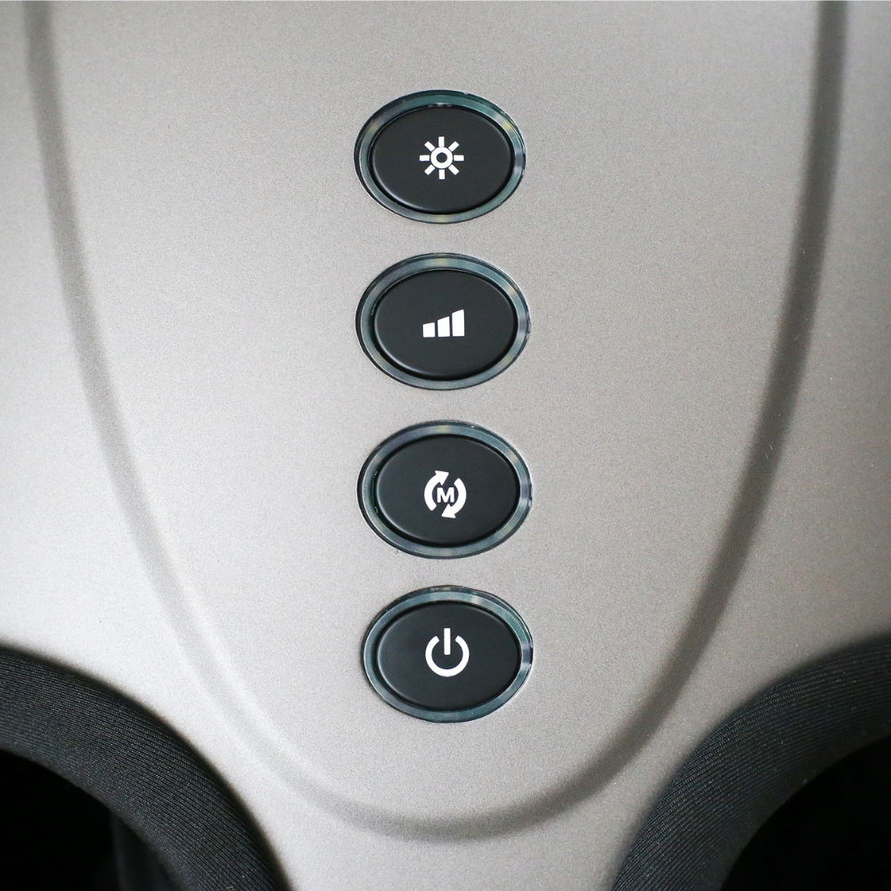 BACKplus® Foot Massager buttons