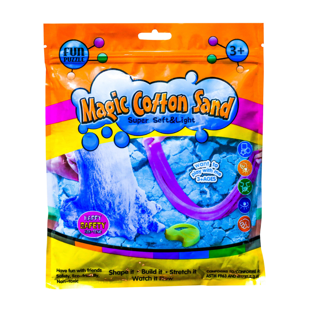 Magic Cotton Sand Toy Redfern Enterprises Blue