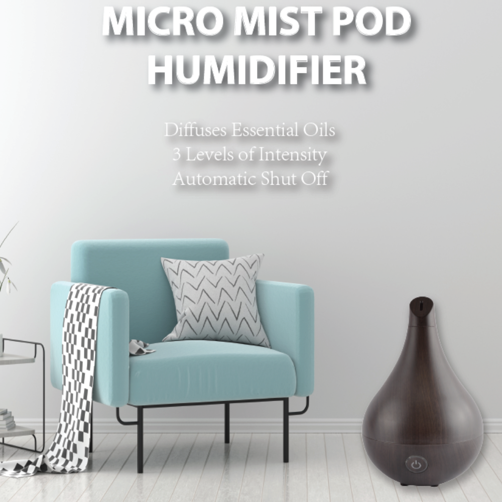 Micro Mist Pod Humidifier & Essential Oil Diffuser