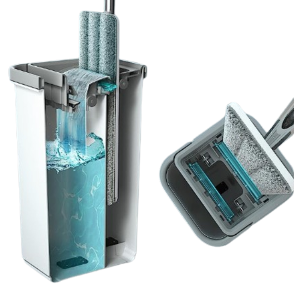 Internal and top view of Rocket Mop bucket