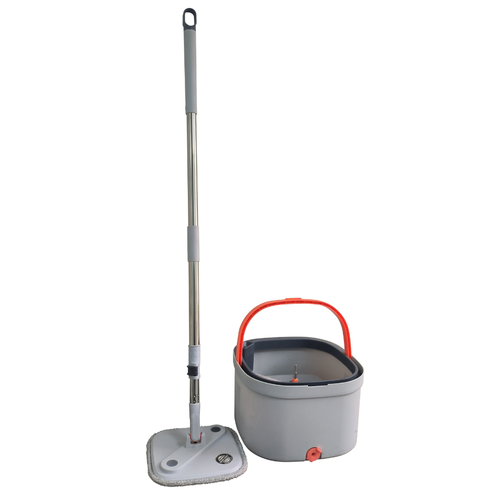 Rocket Ultra Spin Mop bucket and mop on white background