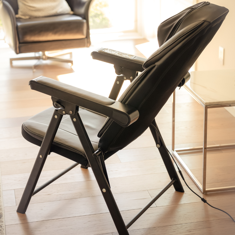 Back of BACKplus Shiatsu Portable Massage Chair