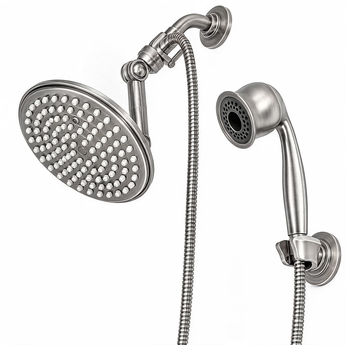 ShowerMe Shower Head Set - Brushed Nickel