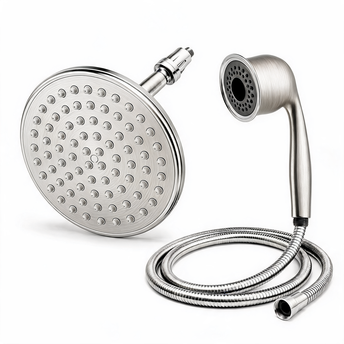 ShowerMe Shower Head Set - Brushed Nickel