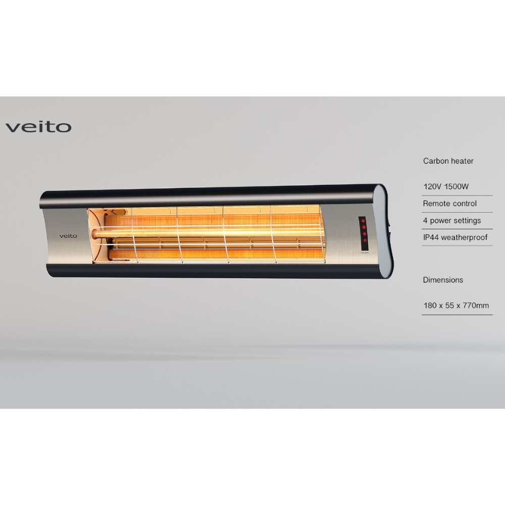 Veito® Aero S 1500W Space Heaters Veito