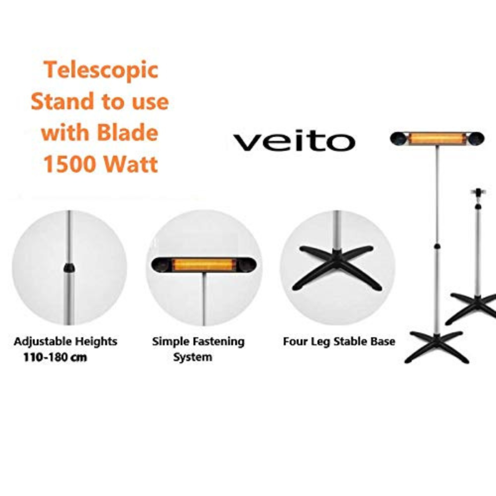 Veito Stand - Optional Heater Stand for Veito Blade or Aero 1500W.