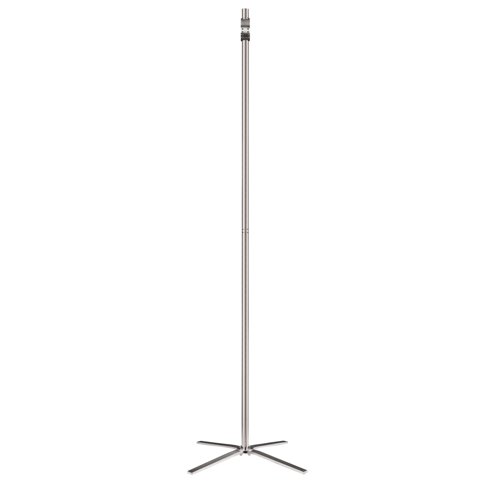 Veito® Optional Deluxe Stainless Steel Heater Stand on white background