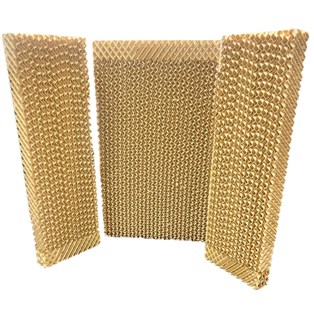 iQ Pure Breeze 14 Cooling Pad Evaporative Coolers iQ Pure Breeze view of pads. Easy-to-install air filter for quick maintenance and replacement.