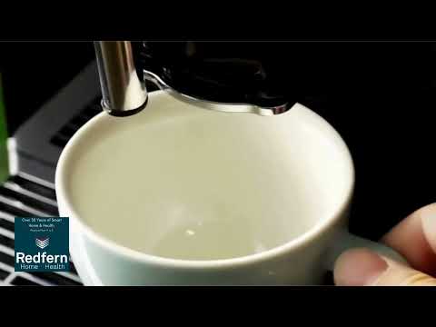 Video of Italia Cafe Fully Automatic Coffee Machine features and drink option highlight.