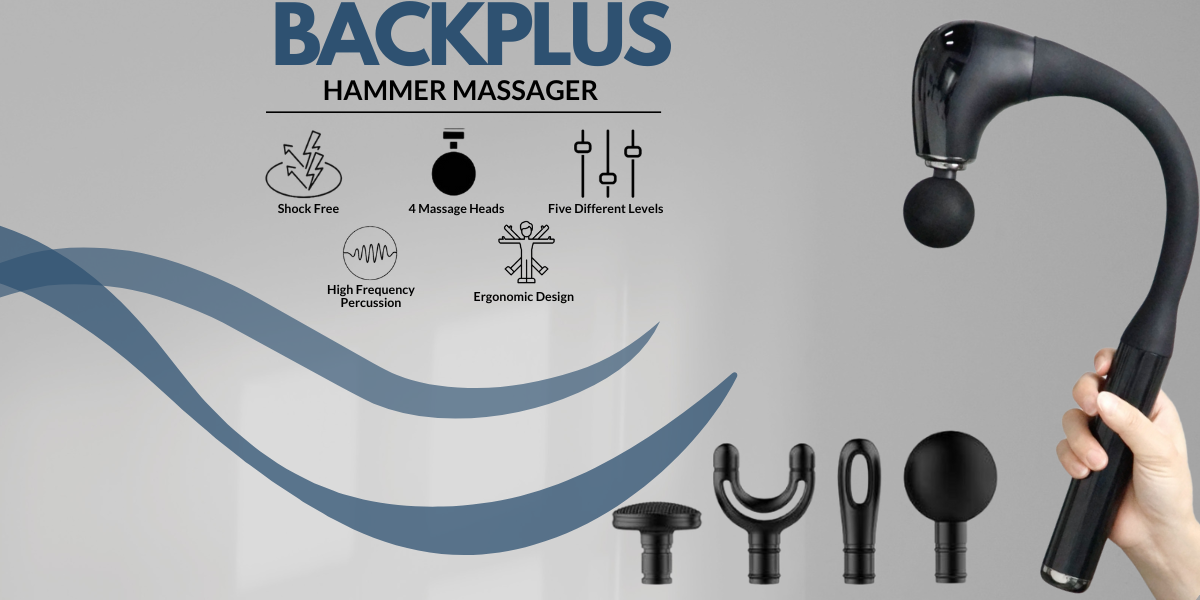 Relieve Muscle Tension with the Backplus® Hammer Massager