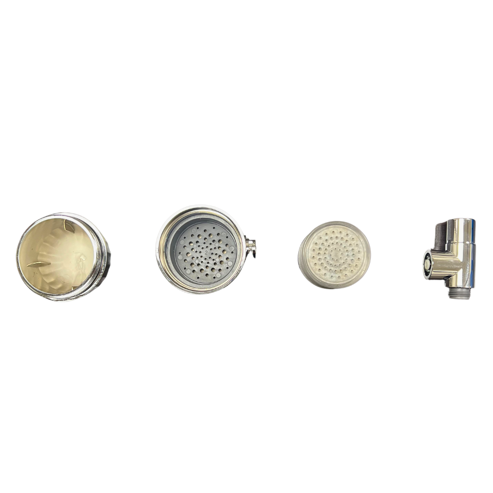 Component of the ShowerMe H2O Filter Chrome 