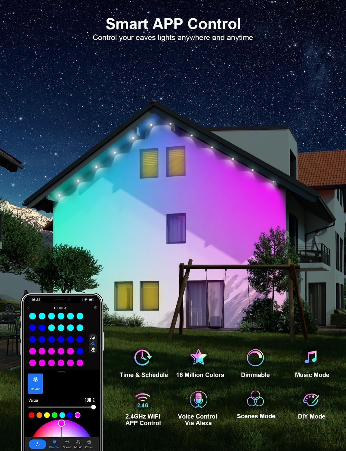 Redfern Home + Health Smart Outdoor Lights