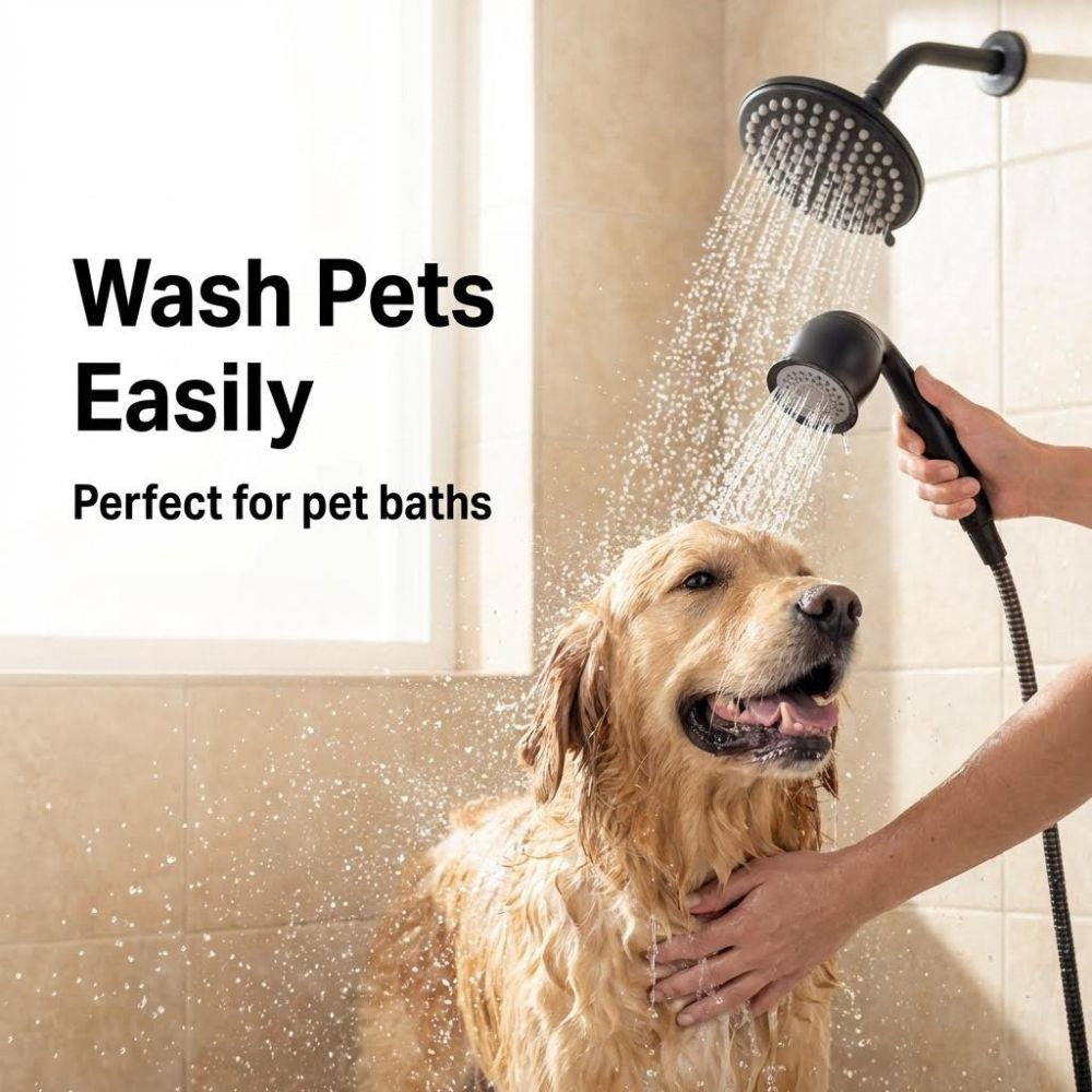 Pommeau de douche à main ShowerMe® Noir mat