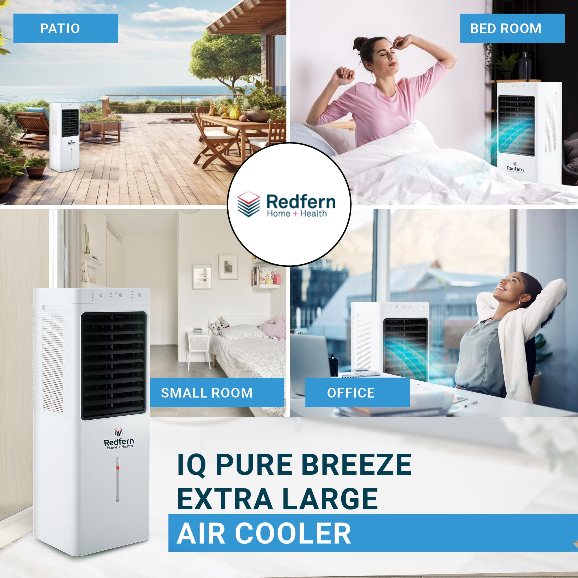 iQ Pure Breeze™ EXTRA Large Air Cooler 14ex