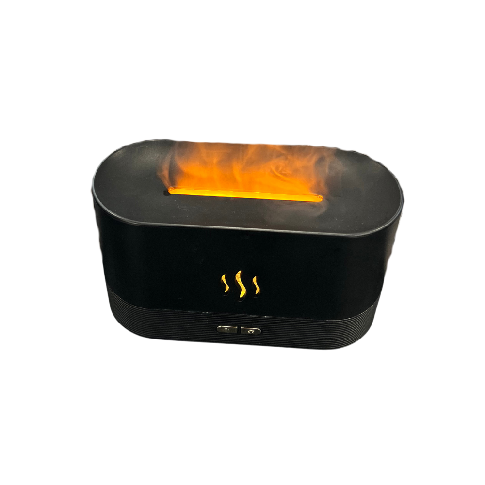 Aroma Flame Humidifier & Essential Oils