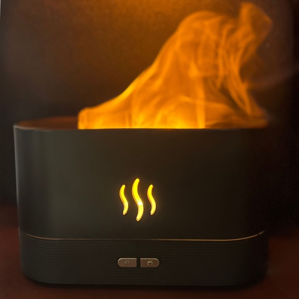 Aroma Flame on dark background