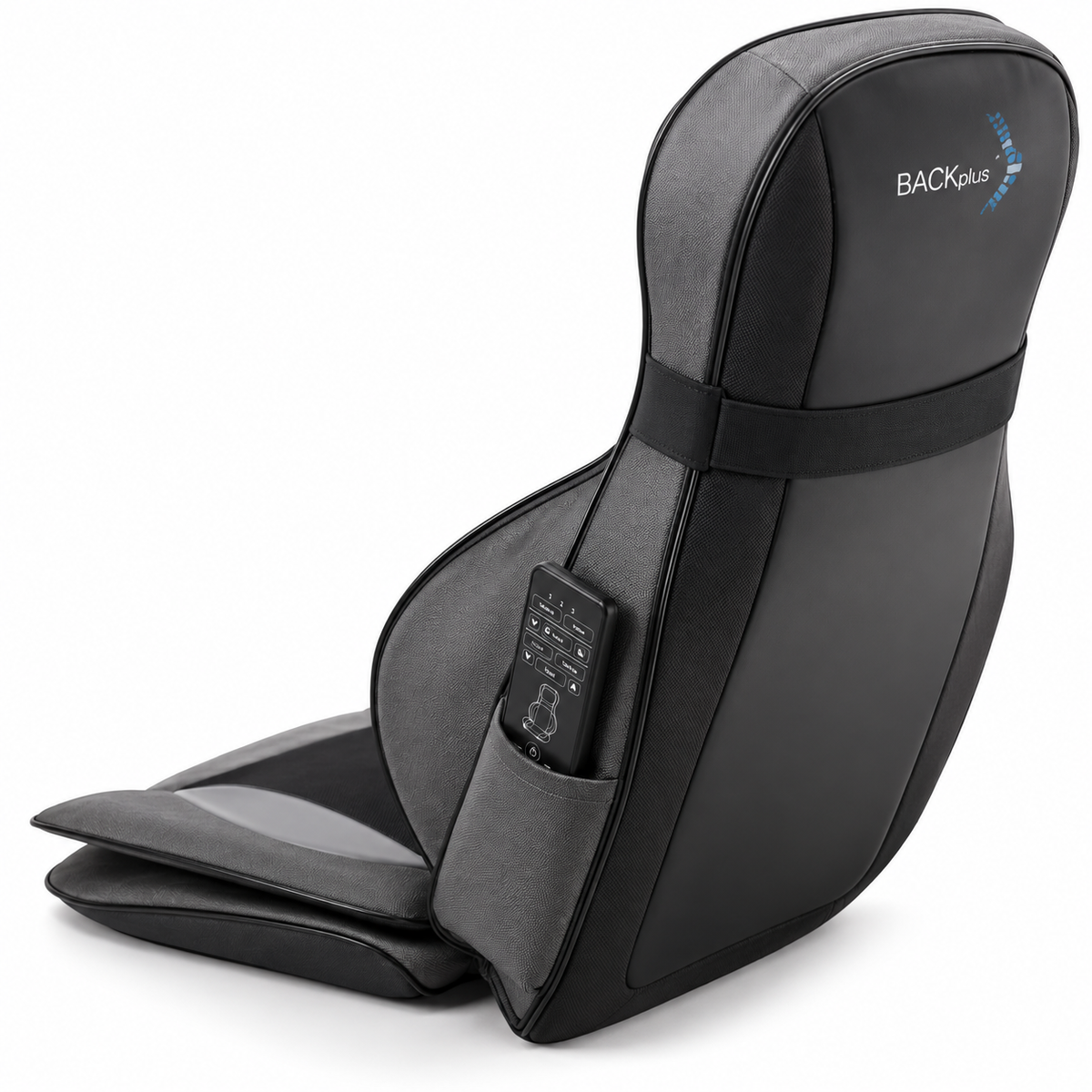 Coussin de chaise à compression d'air pour masseur de nuque et de dos BACKplus® Shiatsu