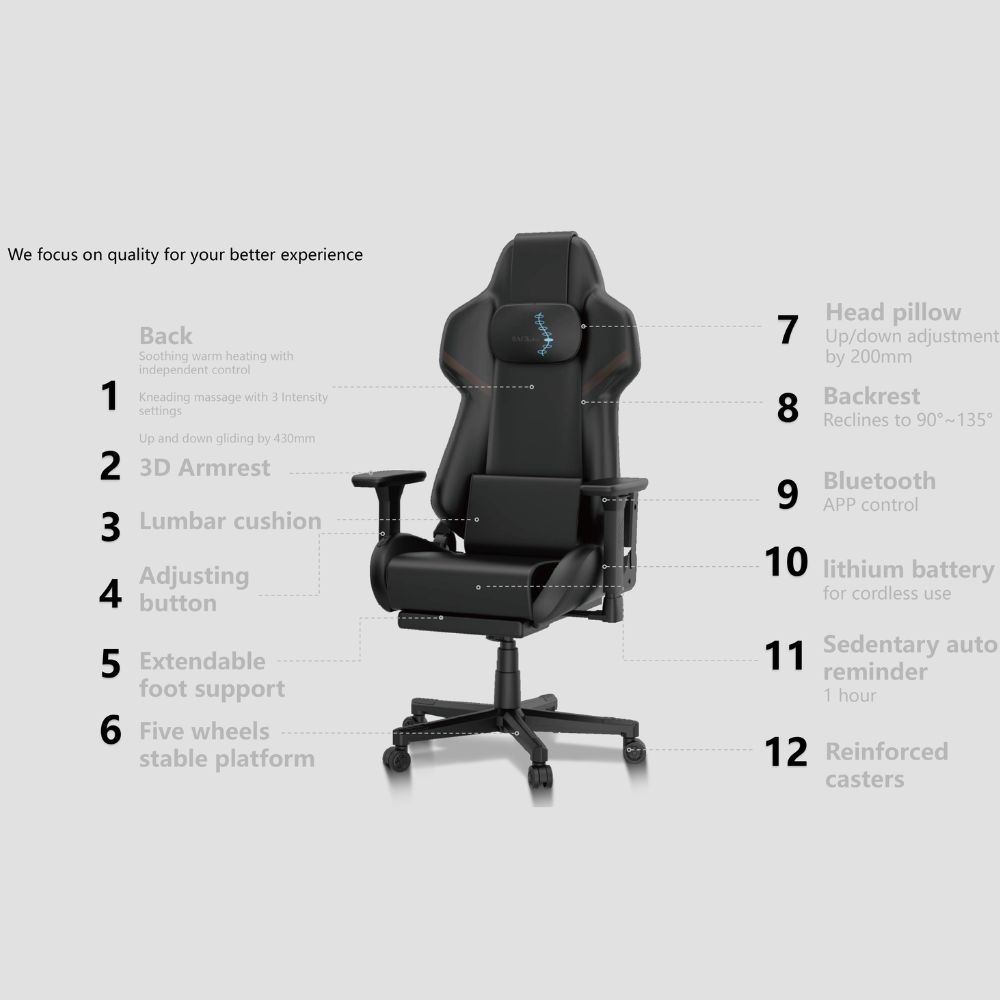 BP Massage Office Chair