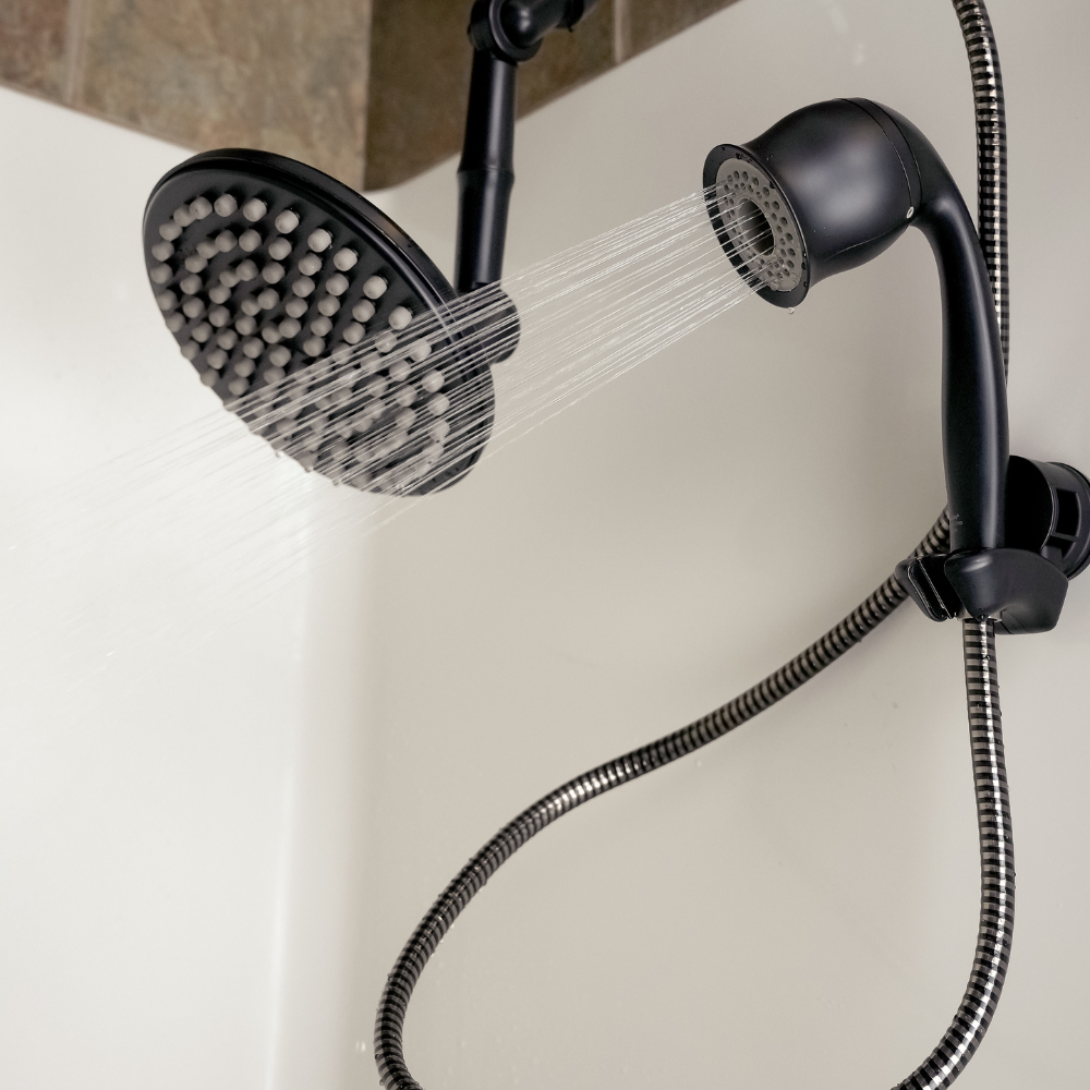 ShowerMe® Handheld Showerhead Matte Black