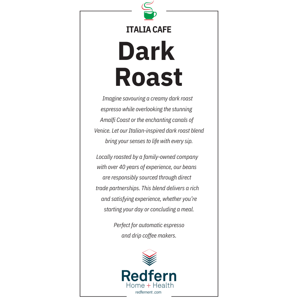 Cafe Italia Coffee Beans Dark Roast