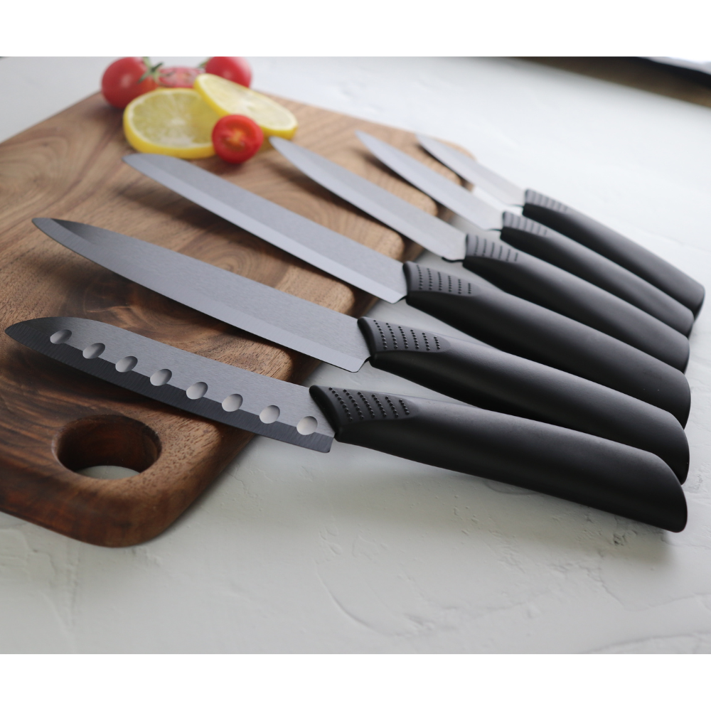 Santoku Ceramic Knives (Set of 5)