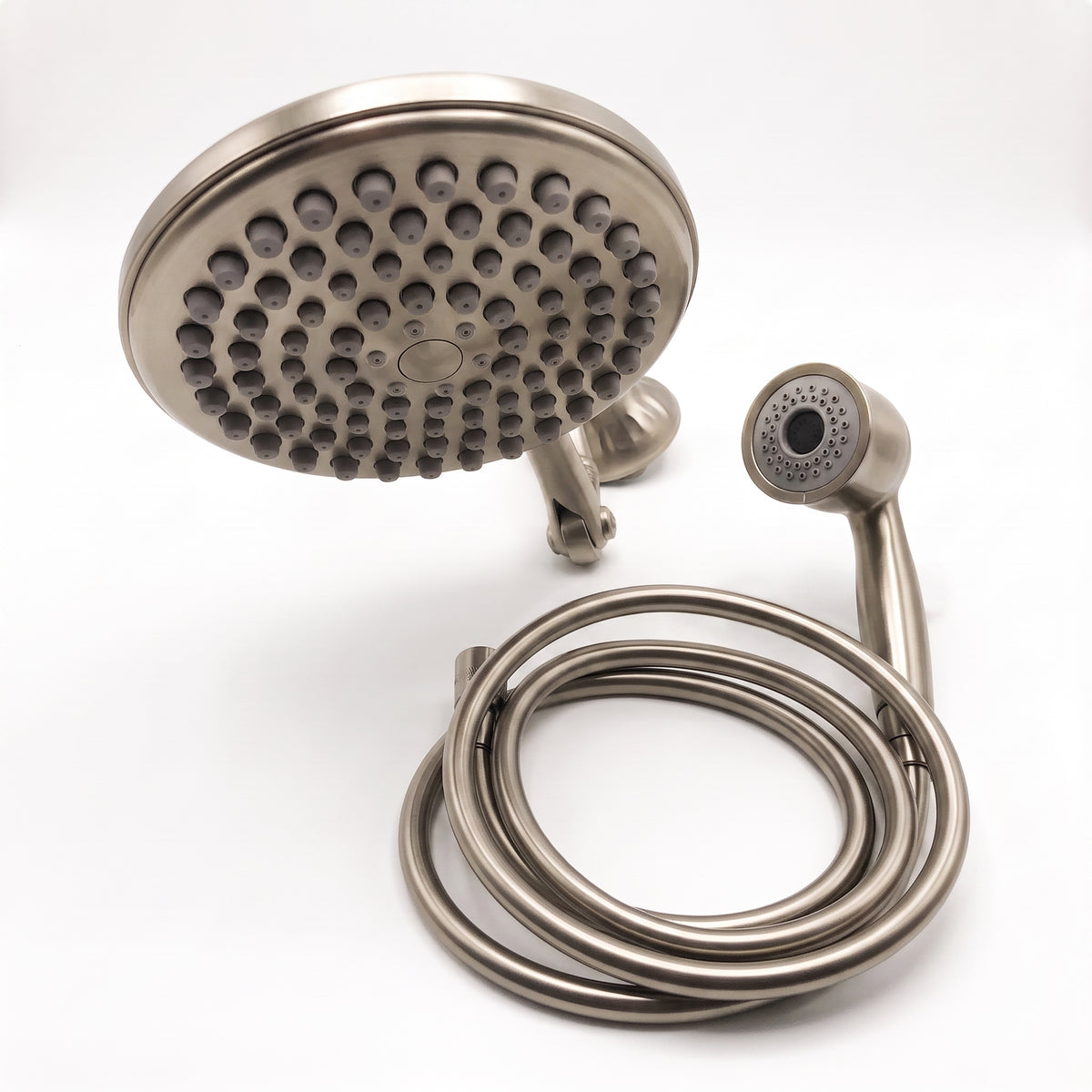 ShowerMe Shower Head And Filter Set - Brushed Nickel
