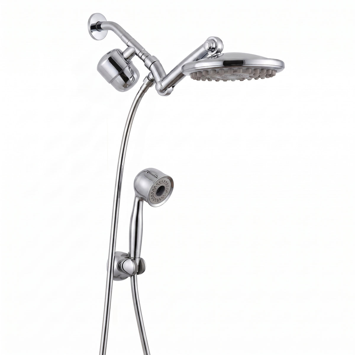 ShowerMe Shower Head And Filter Set - Chrome