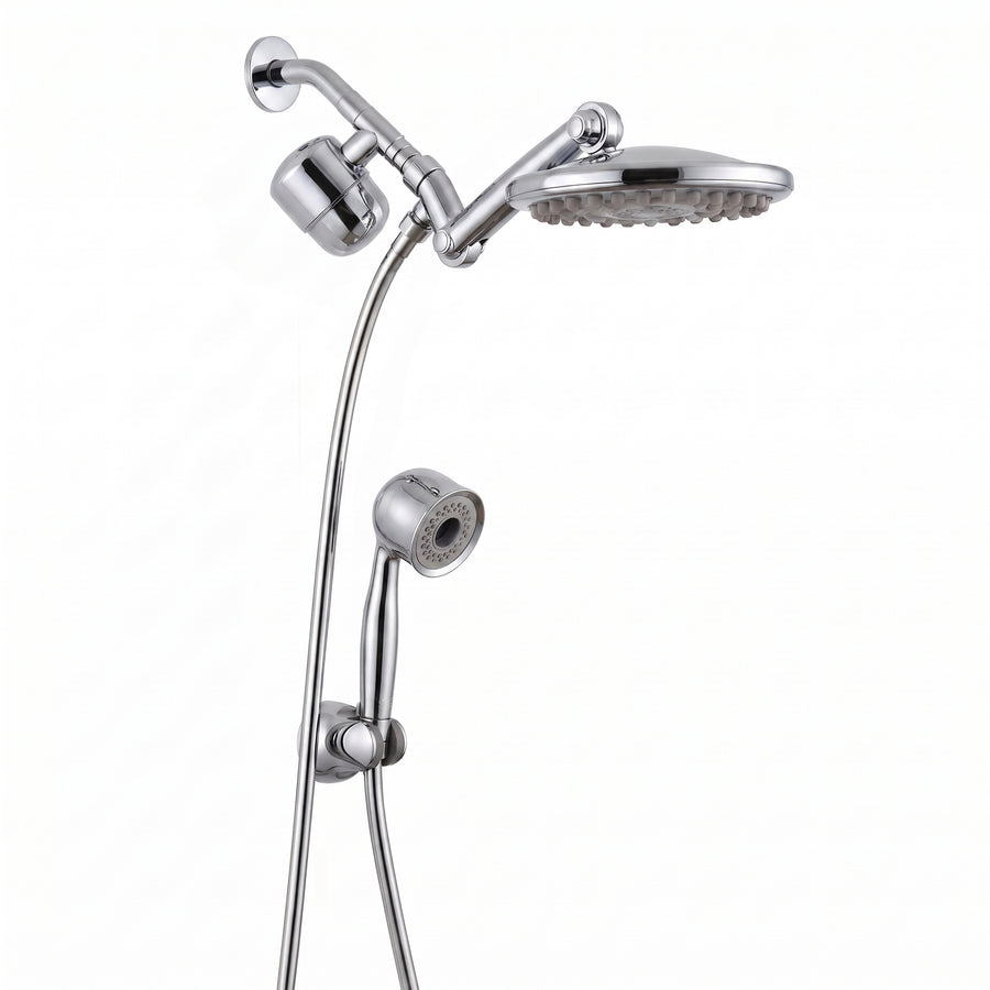 ShowerMe Shower Head And Filter Set - Chrome