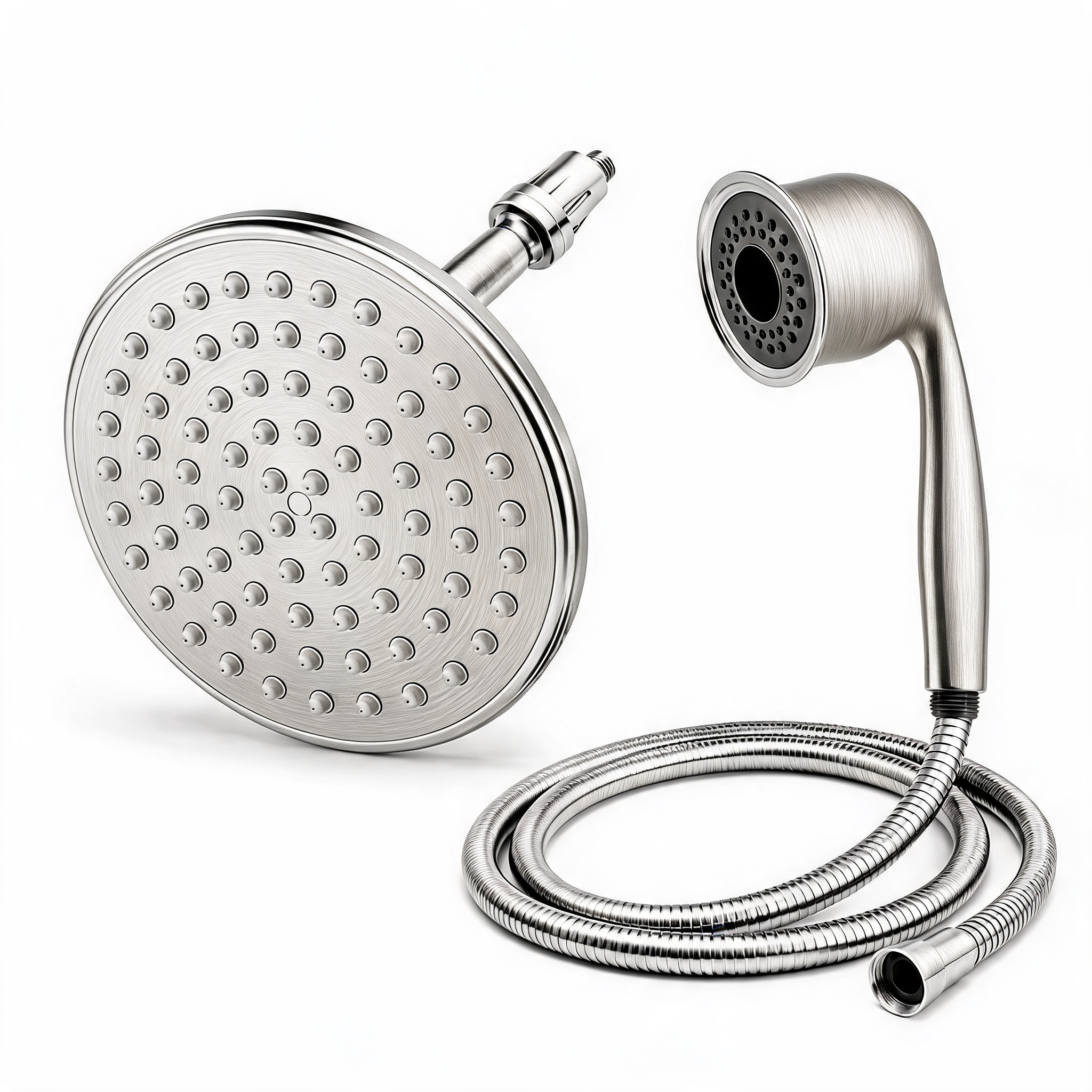 ShowerMe Shower Head Set - Brushed Nickel