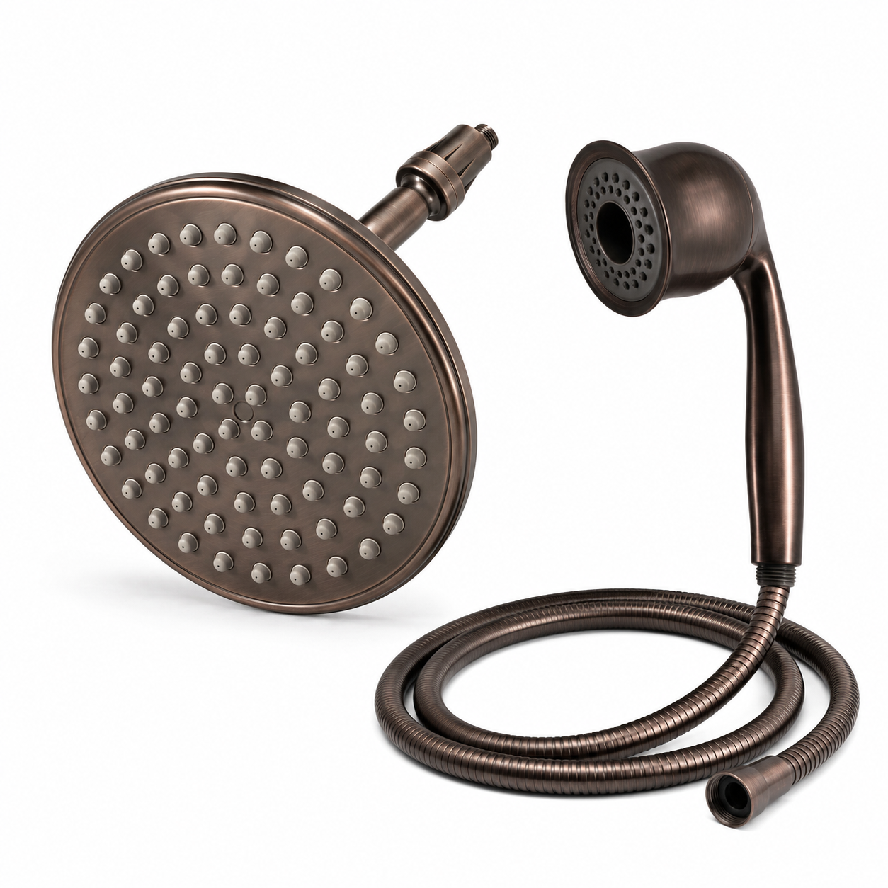 ShowerMe Shower Head Set - Oiled Copper