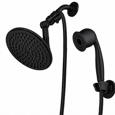 ShowerMe Shower Head Set - Matte Black