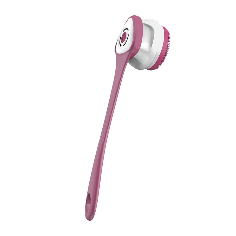 Multifunctional Electric Shower Brush Accessory ShowerMe in violet colour.  