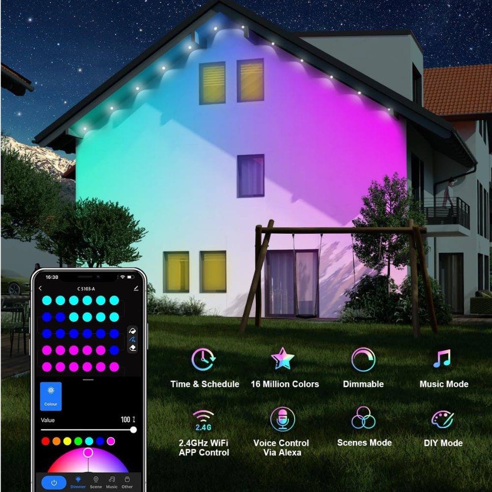 Redfern Home + Health Smart Outdoor Lights