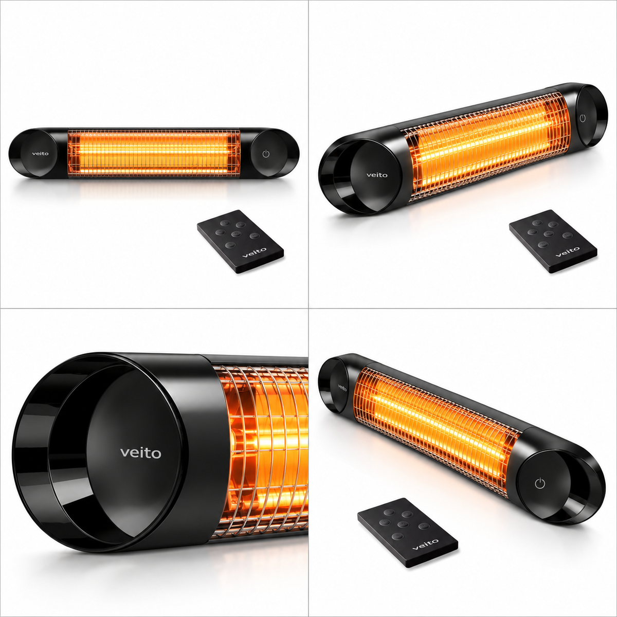 Chauffage Veito® Blade 1500W (Recertifié)
