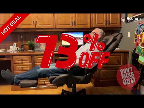 Video of the BACKplus Office Massage Chair in use and on sale for a limited time