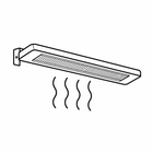 Homeowners who want a slim wall- or ceiling-mounted infrared heater