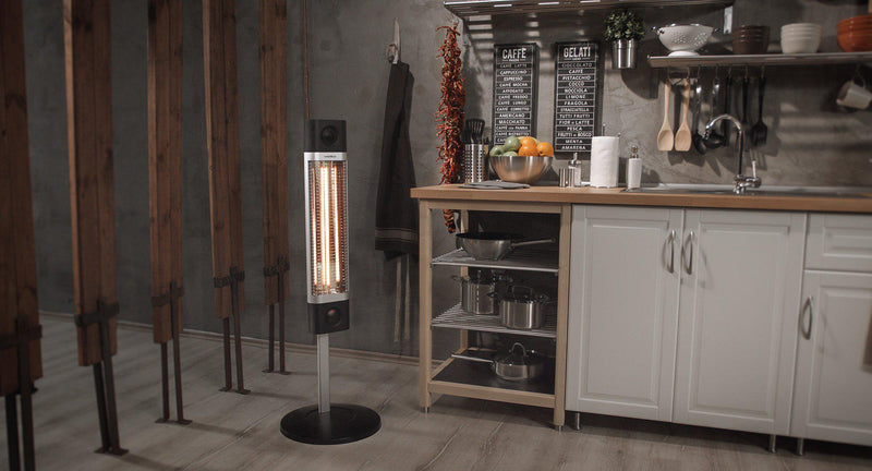 Veito® CH1500RE Standing Heater Black-Redfern.ent